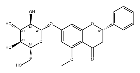 5-MethoxyPinocembroside Struktur