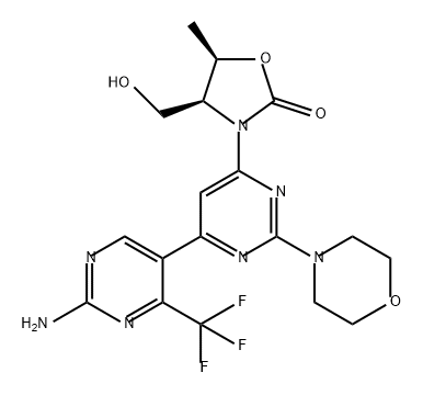 化合物 NVP-CLR457, 1453082-52-4, 结构式