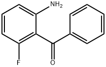 (2-氨基-6-氟苯基)(苯基)甲酮, 1454287-43-4, 结构式