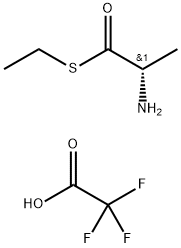 (S)-S-Ethyl 2-aminopropanethioate 2,2,2-trifluoroacetate Structure