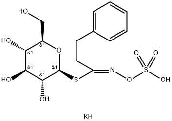 GluconasturtiinPotassiumSalt Struktur