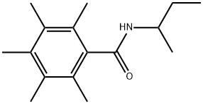 2,3,4,5,6-Pentamethyl-N-(1-methylpropyl)benzamide Structure