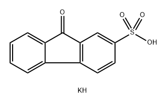 potassium,9-oxofluorene-2-sulfonate Struktur
