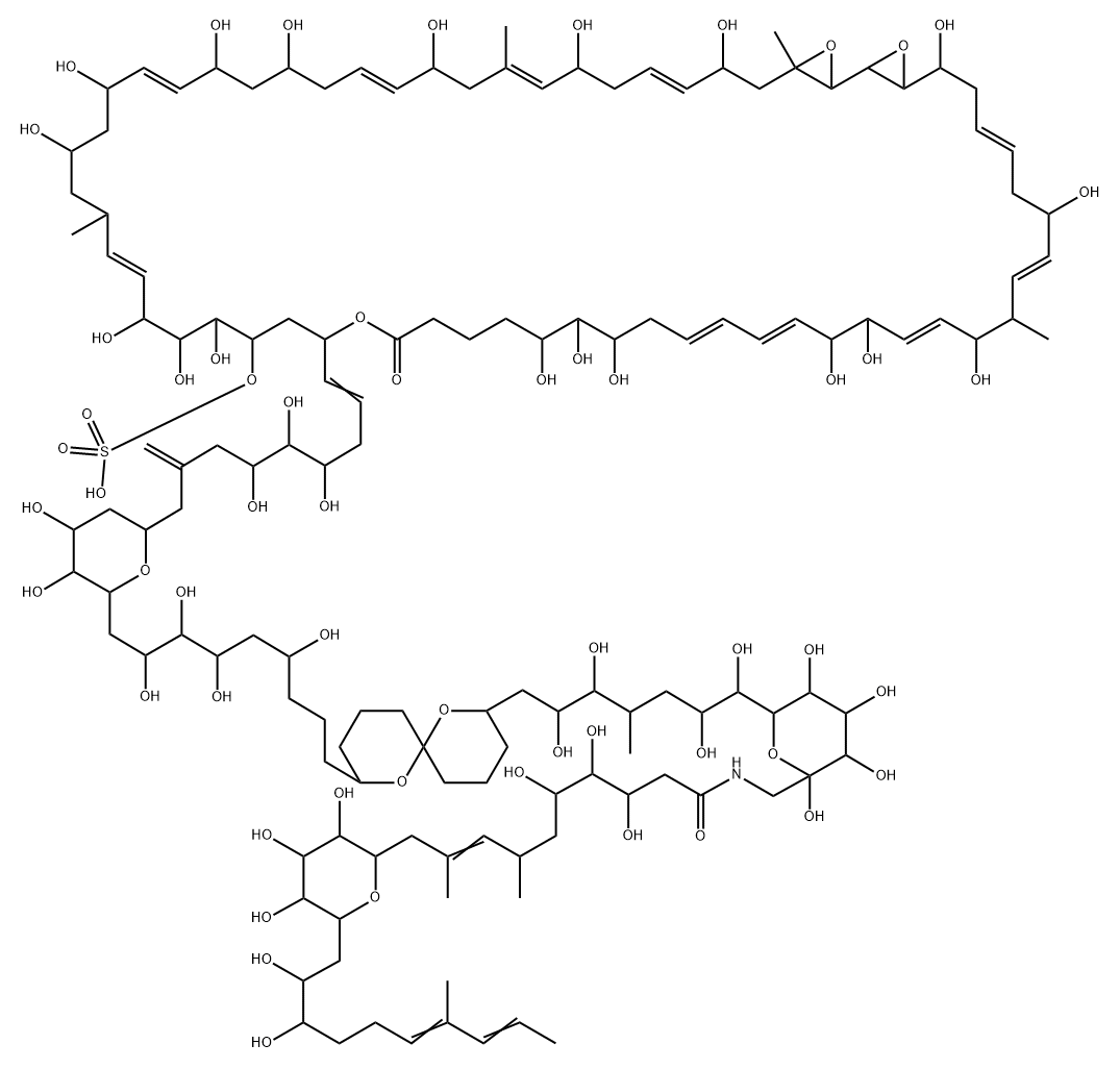 zooxanthellatoxin A Struktur