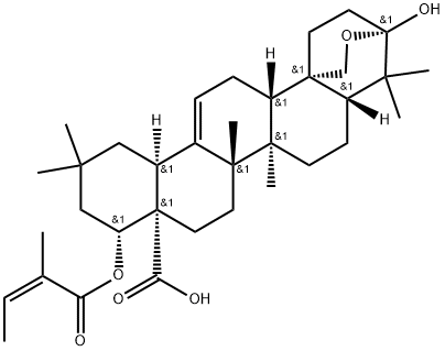 苦杏酸,146450-83-1,结构式