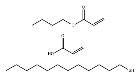 폴리[(아크릴산, 나트륨염(부분))-co-(아크릴산 뷰틸  에스터)-co-(도데케인-1-티올)]