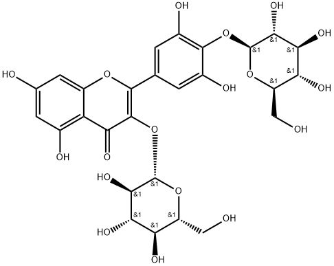 沙苑子苷A, 146501-37-3, 结构式