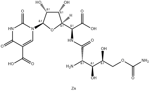 Polyoxin D zinc salt Struktur