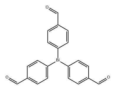Benzaldehyde, 4,4',4''-bismuthylidynetris-