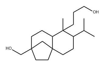 4a,7-Methano-4aH-benzocycloheptene-1-propanol, 1,2,3,4,5,6,7,8,9,9aα-decahydro-7α-(hydroxymethyl)-2β-isopropyl-1β-methyl-, (-)- (8CI)|