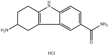 3-amino-6-carboxamido-1,2,3,4-tetrahydrocarbazole Structure