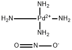 Diaminedinitritopalladium(II) Struktur