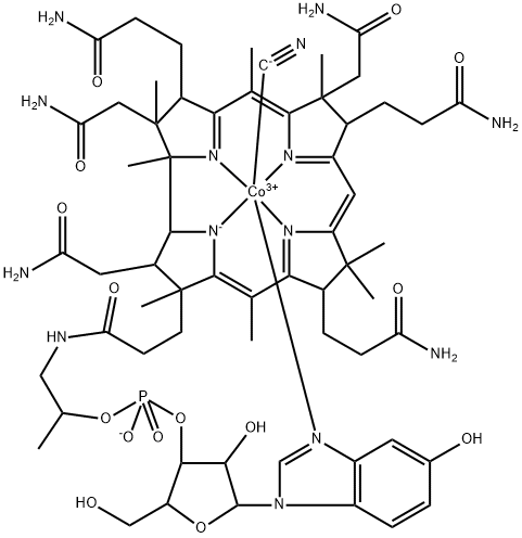 factor III, vitamin B 12 Struktur