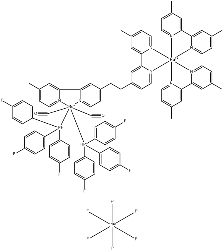 Ru-Re(FPh) 化学構造式