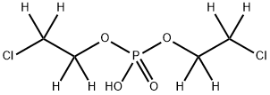 Di-β,β'-Chloroethylphosphoric Acid-d8 Structure