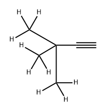 [2H9]-3,3-二甲基-1-丁炔, 147879-94-5, 结构式