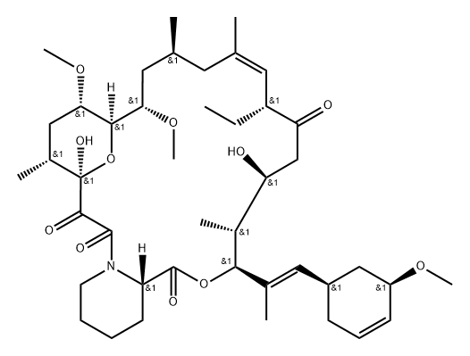 Ascomycin Impurity 1 Struktur