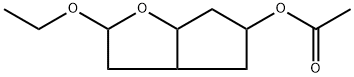2H-Cyclopenta[b]furan-5-ol,2-ethoxyhexahydro-,acetate,[2R-(2alpha,3aalpha,5bta,6aalpha)]-(9CI) Structure