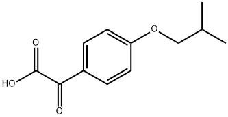 2-(4-isobutoxyphenyl)-2-oxoacetic acid Structure