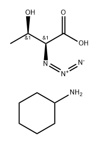 L-azidothreonine CHA salt Struktur