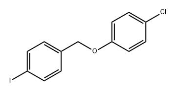 1-Chloro-4-((4-iodobenzyl)oxy)benzene Structure
