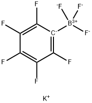 五氟苯基三氟硼酸钾, 14883-13-7, 结构式