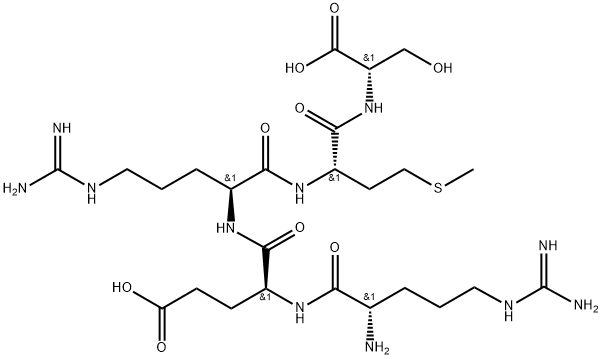 β-淀粉样蛋白/a4 蛋白前体770 (403-407), 148914-08-3, 结构式