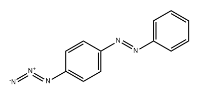 Diazene, 1-(4-azidophenyl)-2-phenyl-, (1E)- Structure