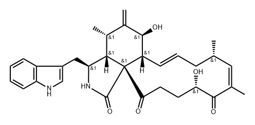 化合物CHAETOGLOBOSIN FEX, 149457-95-4, 结构式