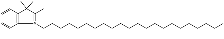 3H-Indolium, 1-docosyl-2,3,3-trimethyl-, iodide (1:1) Struktur
