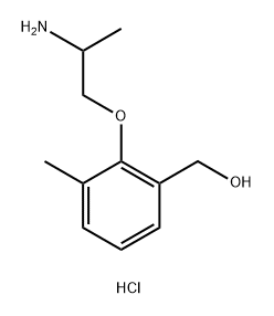 Hydroxymethyl Mexiletine HCl Structure