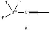 Potassium propynyltrifluoroborate Struktur