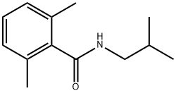 2,6-Dimethyl-N-(2-methylpropyl)benzamide Structure