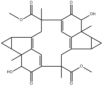 シクロ-シズカオールA 化学構造式