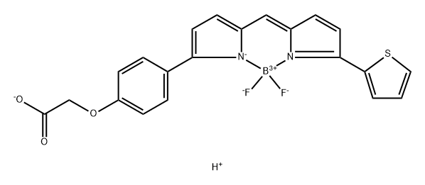 BDP TR carboxylic acid Struktur