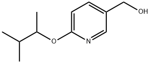 6-(1,2-Dimethylpropoxy)-3-pyridinemethanol Structure