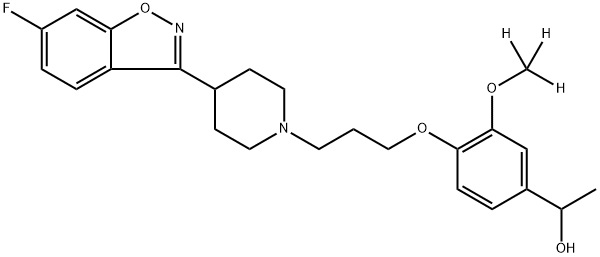 [2H3]-伊哌酮P88 结构式