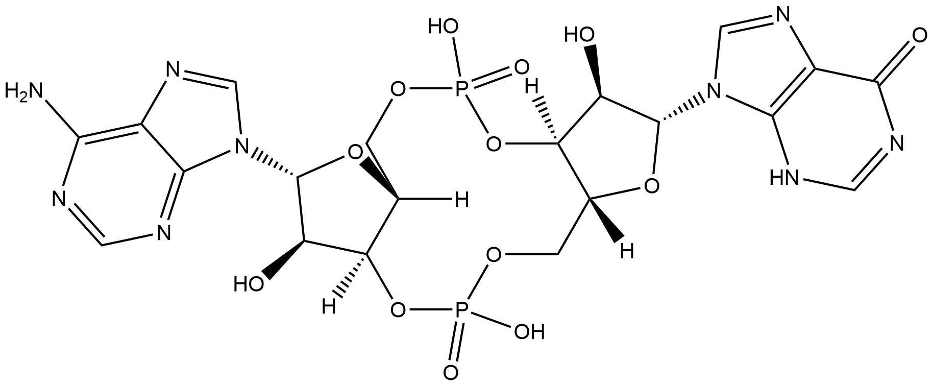 c-(ApIp) Structure