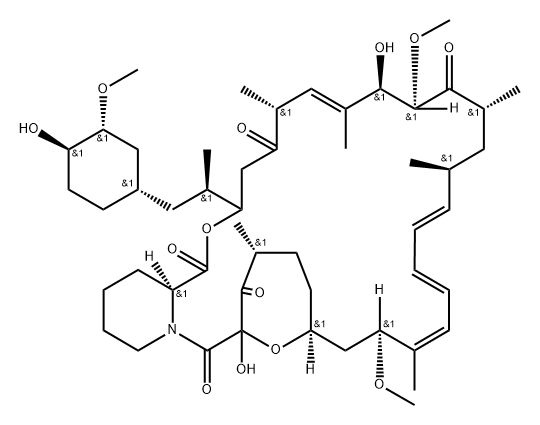 Rapamycin Impurity 2 Struktur