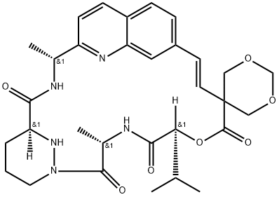 Cyclophilin inhibitor 1 Struktur