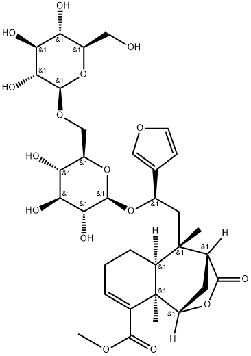 BORAPETOSIDE D,151200-48-5,结构式