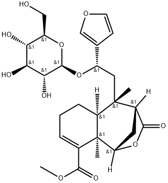 BORAPETOSIDE E 结构式