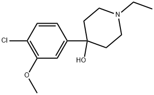 4-(4-Chloro-3-methoxyphenyl)-1-ethyl-4-piperidinol|4-(4-Chloro-3-methoxyphenyl)-1-ethyl-4-piperidinol