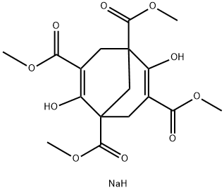 Bicyclo[3.3.1]nona-2,6-diene-1,3,5,7-tetracarboxylic acid, 2,6-dihydroxy-, 1,3,5,7-tetramethyl ester, sodium salt (1:2)