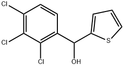 thiophen-2-yl(2,3,4-trichlorophenyl)methanol Struktur