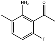 1-(2-Amino-6-fluoro-3-methylphenyl)ethan-1-one Structure