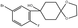 1514868-56-4 8-(5-溴-2-氟苯基)-1,4-二氧阿司匹林[4.5]癸烷-8-醇