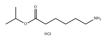 6-amino- Hexanoic acid-1-methylethyl ester, hydrochloride (1:1) Struktur