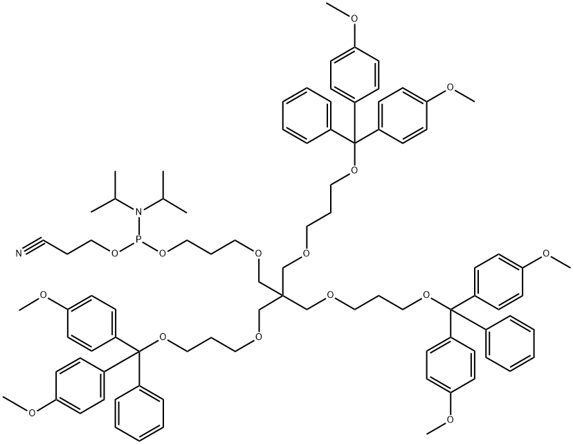 Long trebler phosphoramidite Struktur