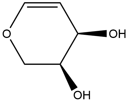 D-erythro-Pent-4-enitol, 1,5-anhydro-4-deoxy- 化学構造式